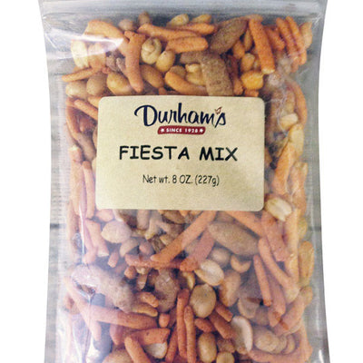 Durhams Spicy Peanuts, Sesame, Pretzels Snack Mix 8 oz Bagged