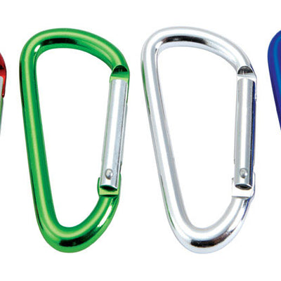 Home Plus Aluminum Assorted D Carabiner
