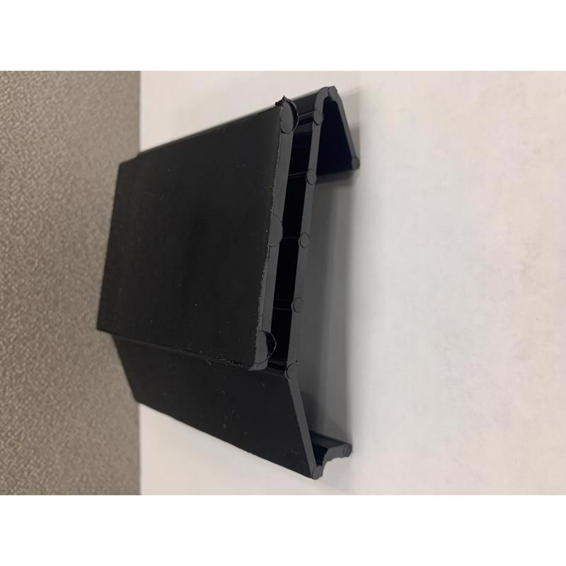 Vulcan Industries 4 in. W X 6 in. D Black Plastic Wire Shelf