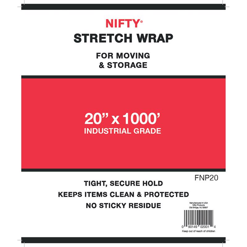 Nifty 20 in. W X 1000 ft. L Stretch Film