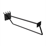 7 in. H X 4 in. W X 6 in. D Black Metal Caulk Gun Pegboard Display