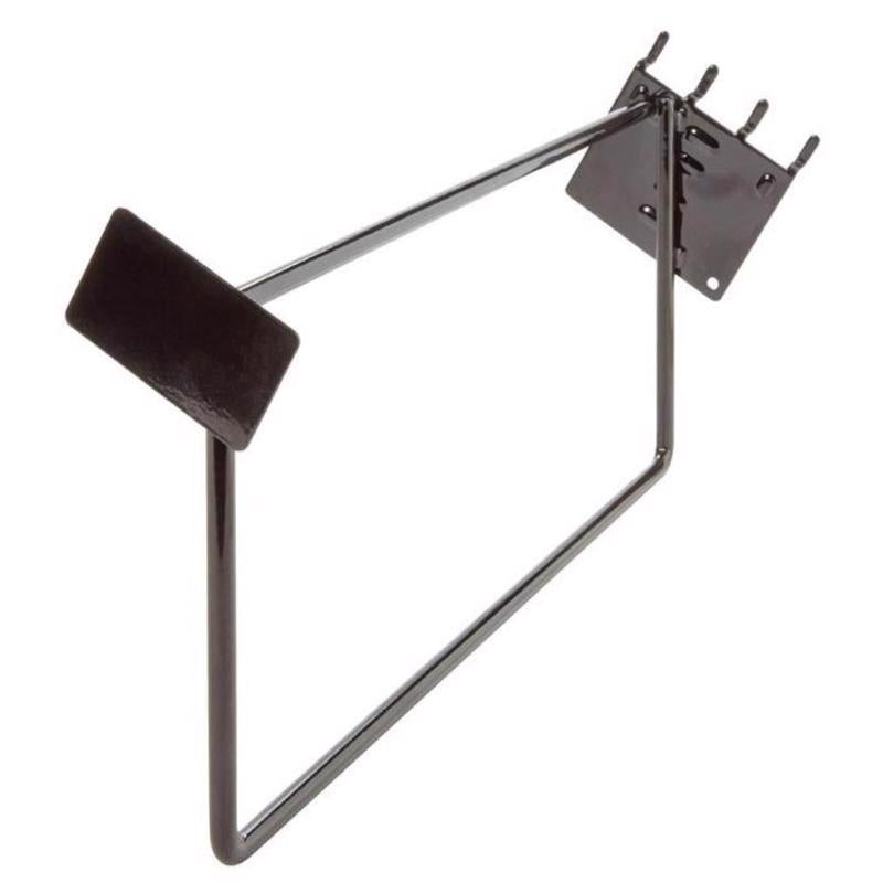 7 in. H X 4 in. W X 6 in. D Black Metal Caulk Gun Pegboard Display