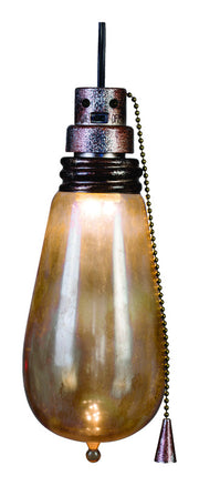 Gemmy White 9.65 in. LED Prelit Edison Lights
