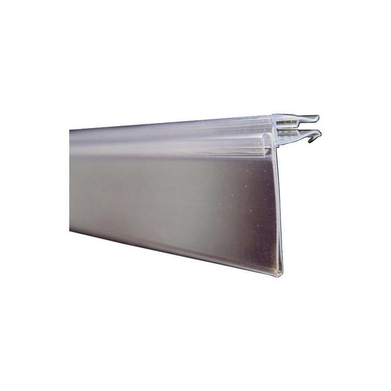 Plastic Peg Hook Bin Tag Holder 0.62 in. H X 2.4375 in. W