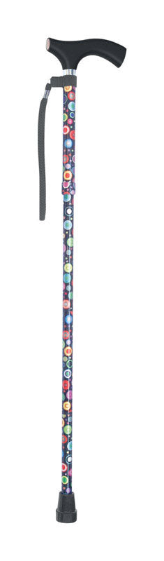 Brazos Walking Sticks Bubbles Folding Walking Stick Aluminum