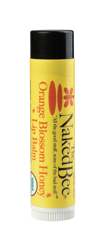 The Naked Bee Orange Blossom Honey Scent Lip Balm .15 oz