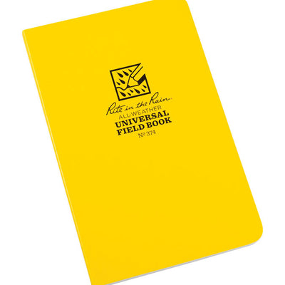 Rite in the Rain 4-5/8 in. W X 7-1/4 in. L Perfect Bound Yellow All-Weather Field Book