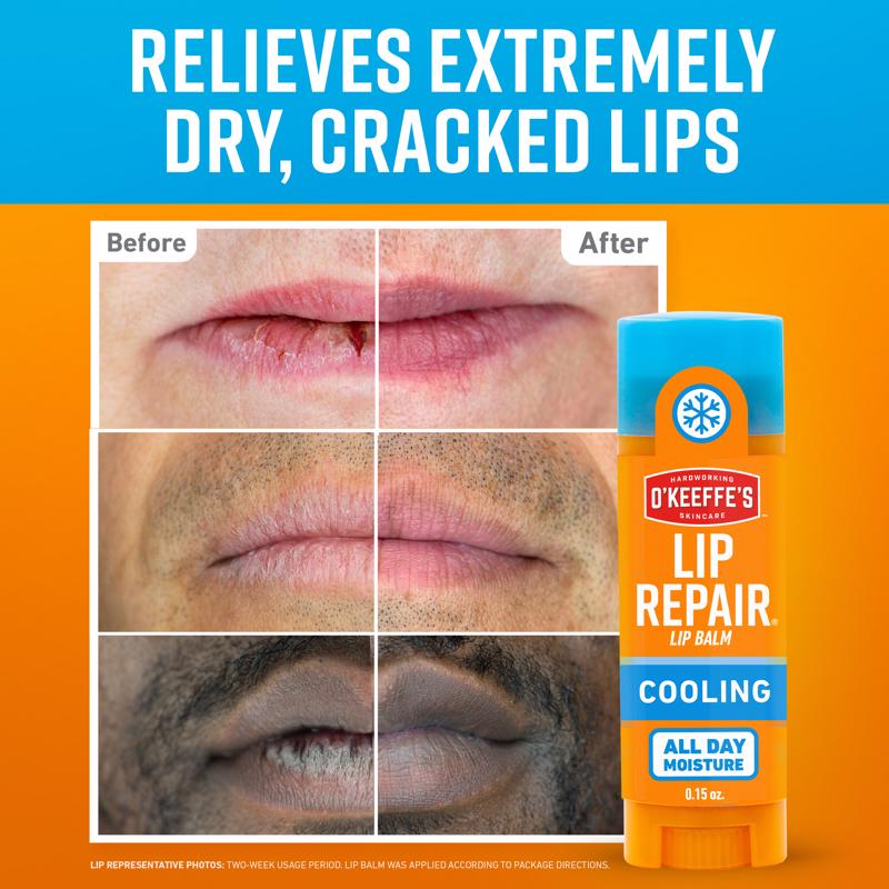 O'Keeffe's Lip Repair No Scent Lip Balm 0.15 oz