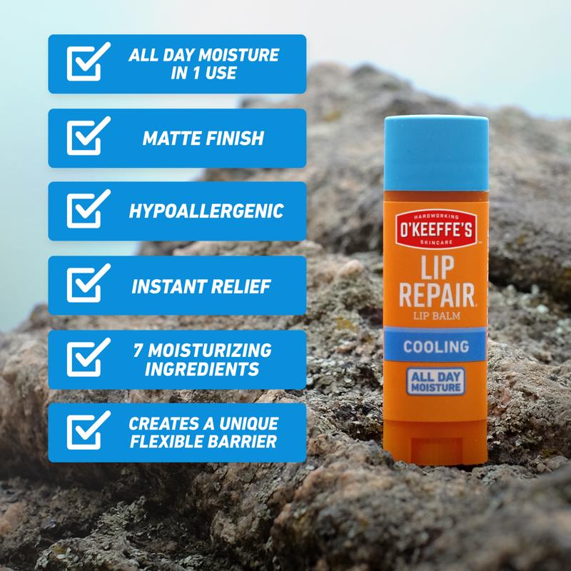 O'Keeffe's Lip Repair No Scent Lip Balm 0.15 oz
