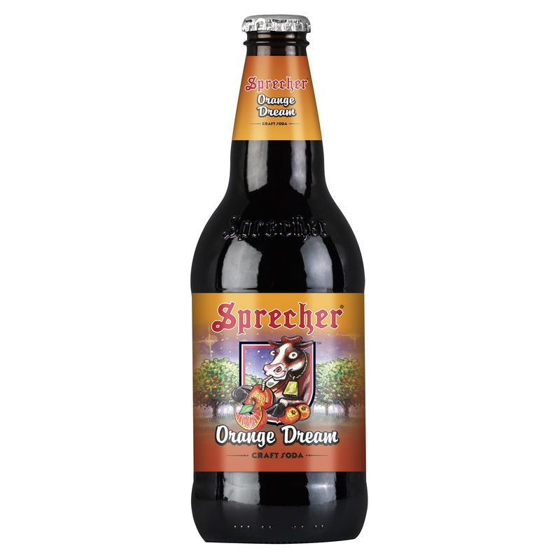 Sprecher Orange Dream Soda 16 oz