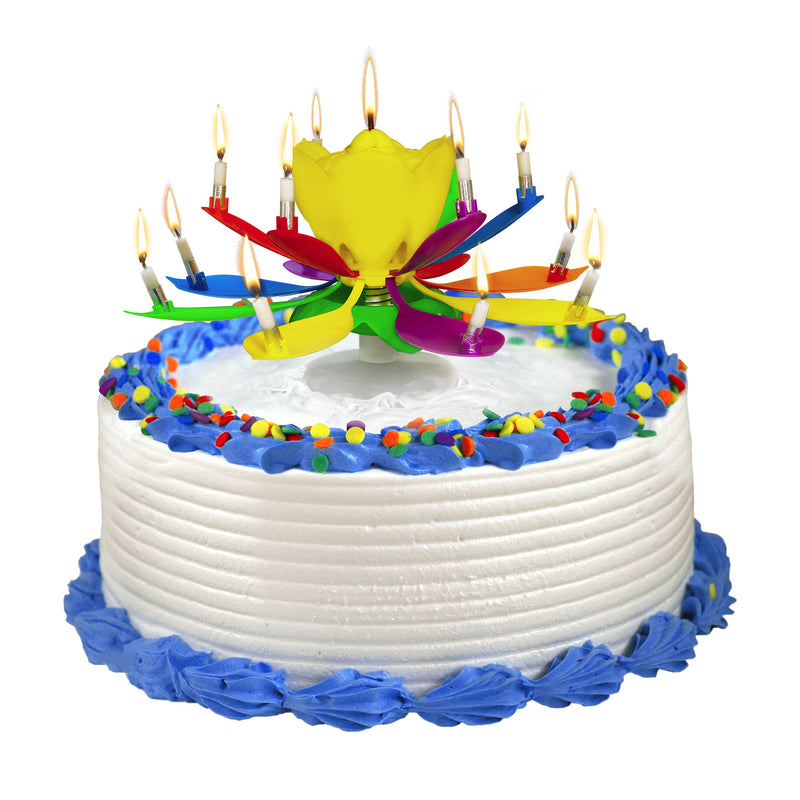 Just For Laughs Incredible Candle Celebration Birthday Candle Plastic