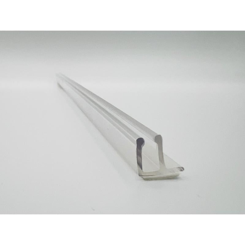 Clear Plastic Shelf Divider 7/16 in. H X 1/2 in. W X 47-3/4 in. L 10 pk