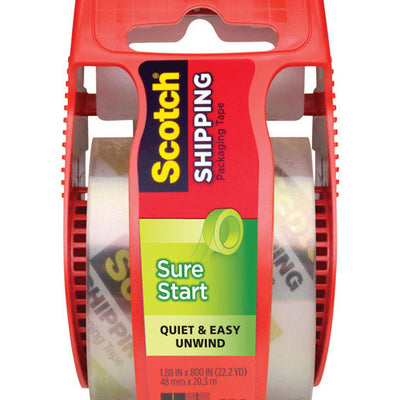 3M Scotch 1.88 in. W X 800 in. L Heavy-Duty Packaging Tape with Dispenser