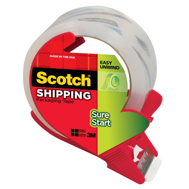 3M Scotch 1.88 in. W X 38.2 in. L Packaging Tape with Dispenser