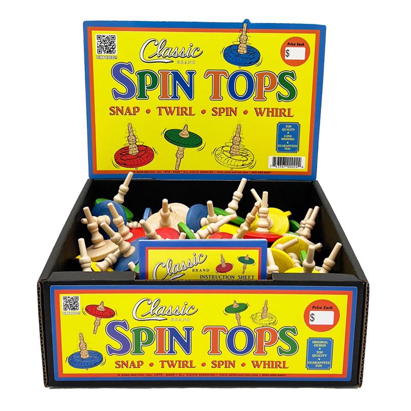 Aero-Motion Spin Top Assorted