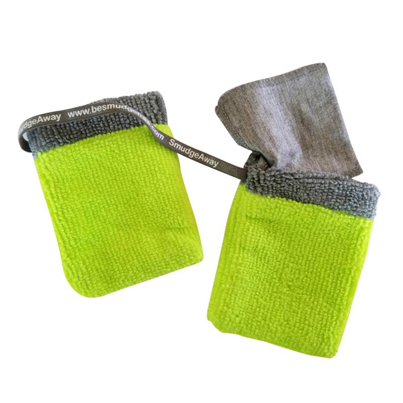 SmudgeAway Microfiber Cleaning Mitt 2.5 in. W X 3.5 in. L