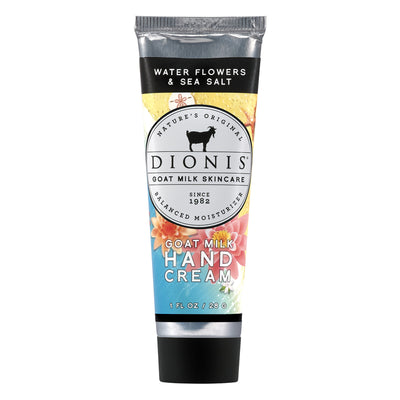 Dionis Goat Milk Skincare Water Flowers and Sea Salt Scent Hand Cream 1 oz