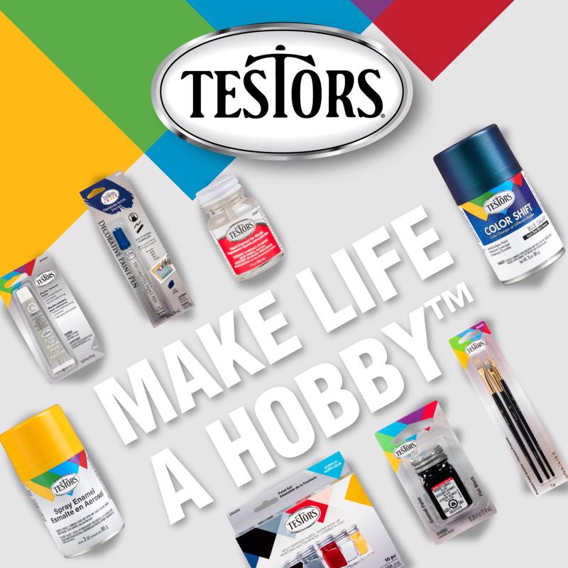 Testors Gloss White Hobby Paint 0.25 oz