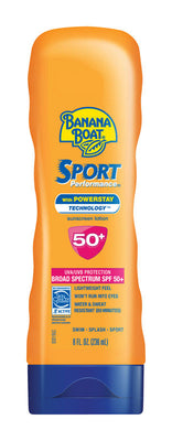 Banana Boat Sport Performance No Added Fragrance Scent Shielding Lotion 8 oz