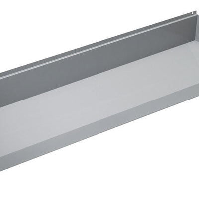 2 in. H X 12 in. W X 48 in. L Satin/Silver Impulse Shelf