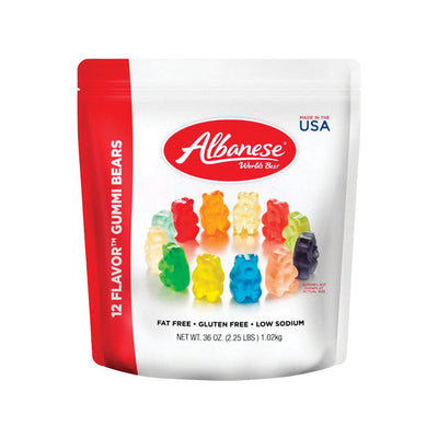 Albanese Assorted Gummi Bears 36 oz