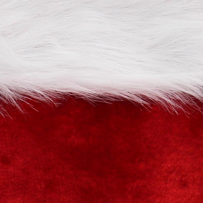 Dyno Red/White Santa Christmas Stocking 20 in.