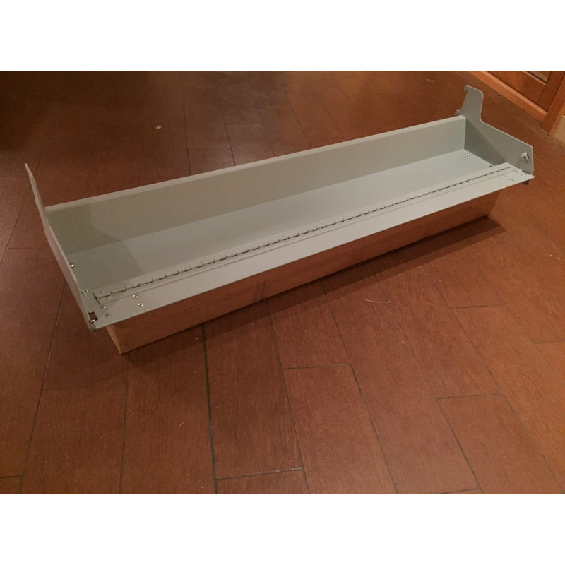 48 in. W Beige Steel Chain Reel Tray