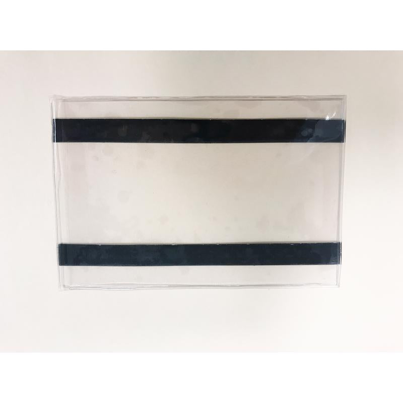 Clear Plastic Magnetic Sign Holder 3.5 in. H X 0.25 in. W X 5.5 in. L