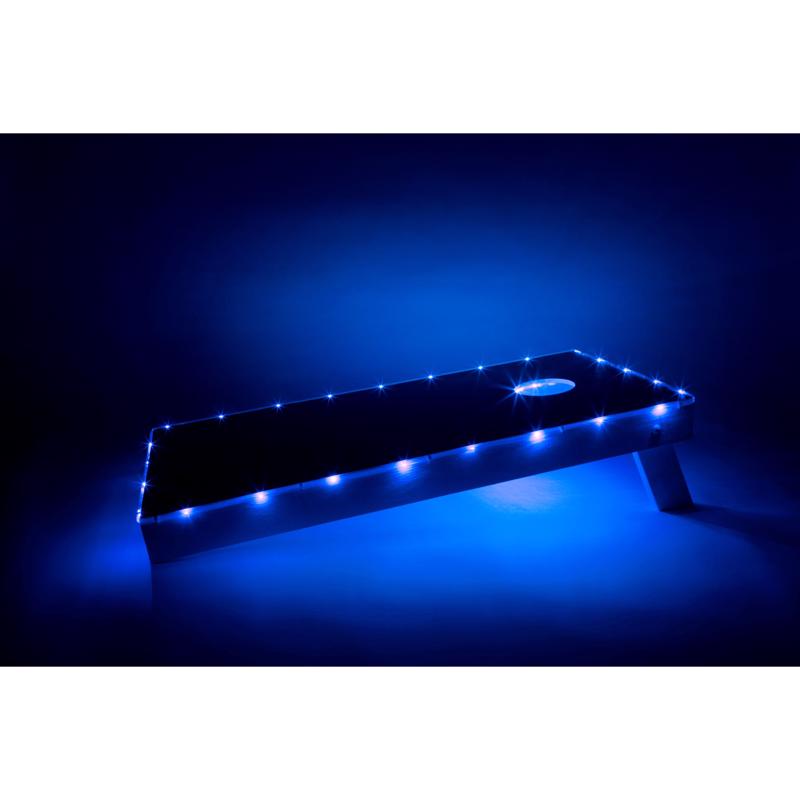 Brightz Toss Brightz Blue LED Cornhole Kit ABS Plastics