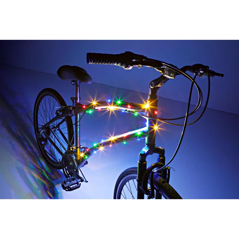 Brightz Cosmic Brightz Multicolor LED Bike Accessory ABS Plastics
