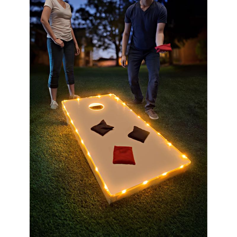 Brightz Toss Brightz Gold LED Cornhole Light Kit ABS Plastics