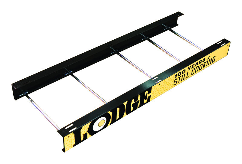48 in. Black Steel J-Hook Shelf Displayer