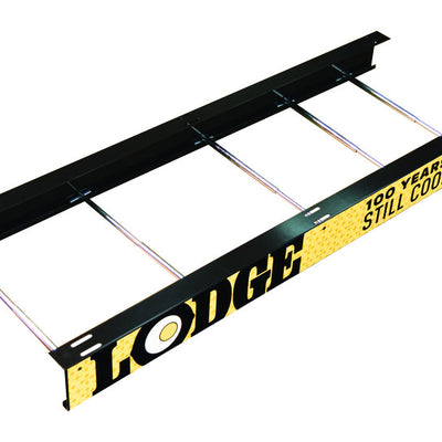 48 in. Black Steel J-Hook Shelf Displayer