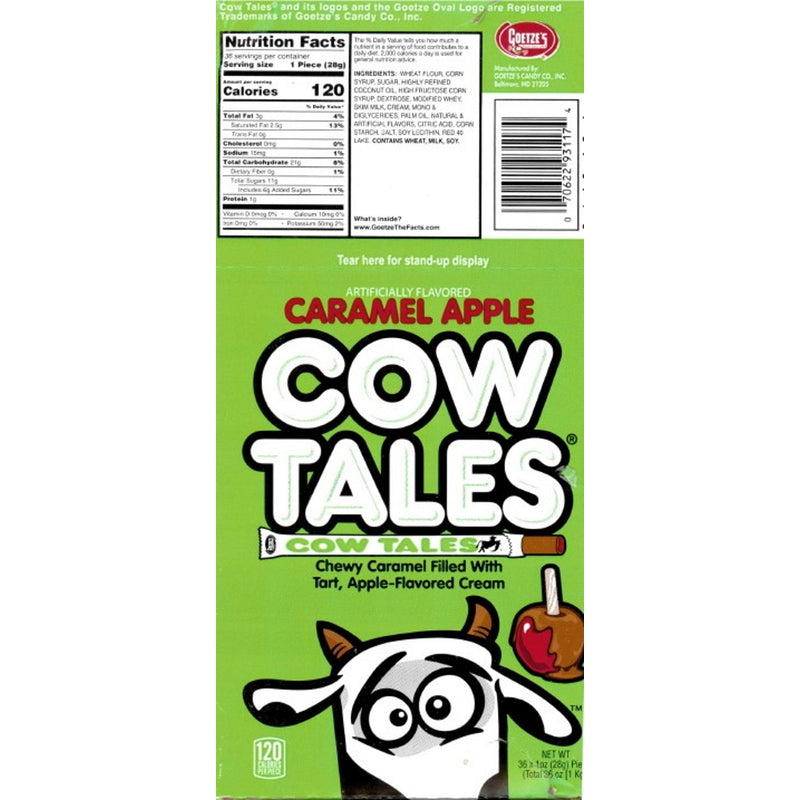 Goetze's Candy Cow Tales Caramel Apple Candy 36 oz