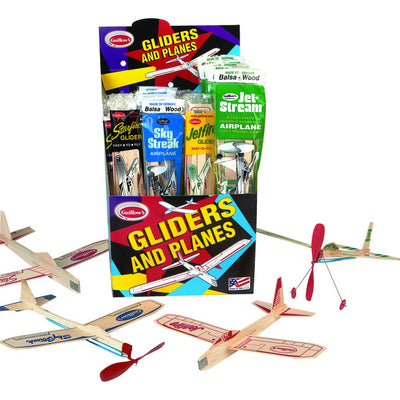 Guillow's Gliders and Planes Multi-Colored