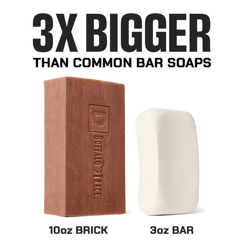 Duke Cannon Bourbon Oak Barrels + Aged Spirits Scent Bar Soap 10 oz