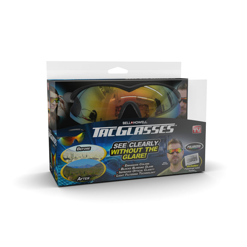 As Seen On Tv Bell & Howell Polarized Tac Sunglasses