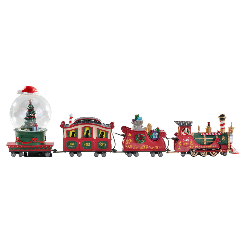 Lemax Santa Wonderland Multicolored Sights & Sounds Christmas Village 6 in.