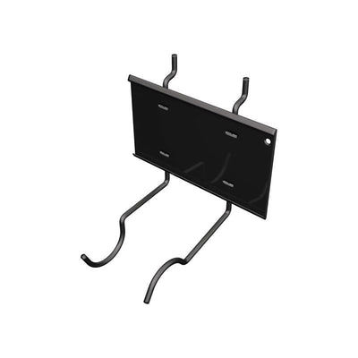 5 in. Black Metal Pneumatic Power Tool Peg Hook 1 pk