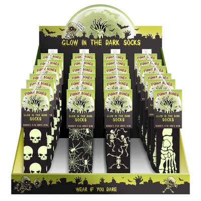 DM Merchandising Glow-in- the- Dark Socks